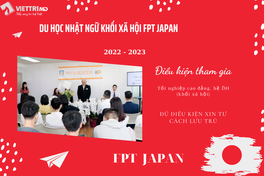 Khóa học Nhật Ngữ cho khối xã hội tại FPT JAPAN 2022